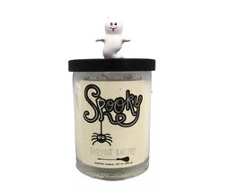 NEW Spooky Harvest Bakery Scented Candle w/ figural ghost lid topper 8.5 oz - £8.98 GBP