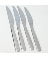 IKEA 22422 Dinner Knives Glossy Square Handle 8-5/8&quot; Stainless Lot of 4 - €10,82 EUR