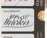 KARIN Pro Brush Marker 12 Grey Colours Set, 2.4ml Liquid Paint, Suitable... - $26.99