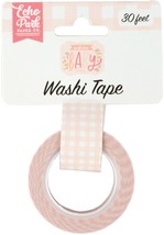 Echo Park Welcome Baby Girl Washi Tape 30' Dreamy Plaid - $7.97