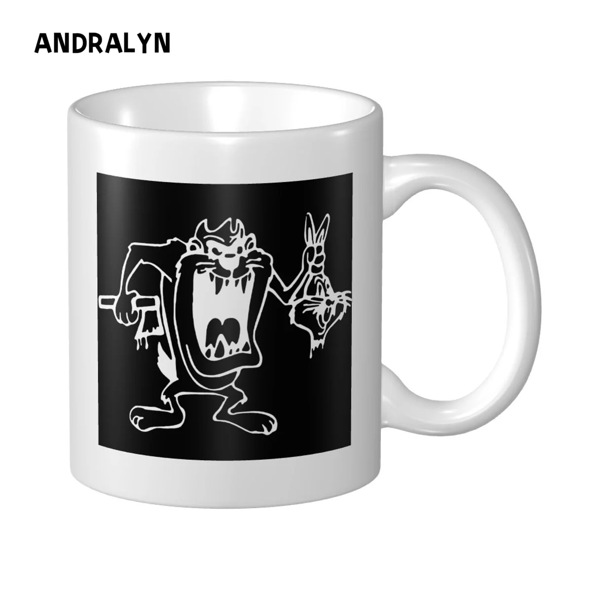 Bad S Bugs Bunny Beheaded By Taz Mug Personalized Print Picture Photo Stranger T - £16.09 GBP