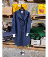 2 American Dawn Men Lab Coat Snaps Vents 3 Pocket 43&quot; Length Navy Sz XL ... - €25,60 EUR