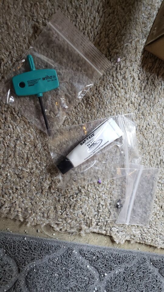 New Wiha Torx Index Screw Driver LOT w/ screws and SAF-T-EZE # 365 / T9 ... - $22.79