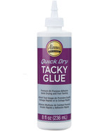 Aleene&#39;s Quick Dry Tacky Glue 8oz - £12.24 GBP