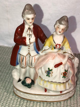 Occupied Japan Victorian Couple Figurine Mint - $10.39