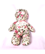 Vintage  Floral  Bunny Stuffed Animal Plush - €13,96 EUR