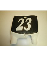 Front Number Plate 1999 Suzuki RM125 RM 125 - $20.58 CAD