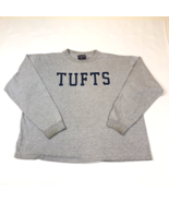 Vintage Tufts University Long Sleeve Gray T Shirt Jansport Size XL USA  ... - $20.82 CAD