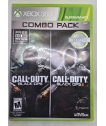 Call Of Duty Black Ops 1 and 2 Combo Pack  Xbox 360 - $35.43