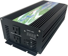 Ideal For Use With Solar Systems, Cars, And Vans, The 1500W Pure Sine Wave Power - £124.68 GBP