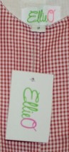 Ellie O Gingham Full Lined Longall Size 2 Color Red Cotton Polyester Blend image 2