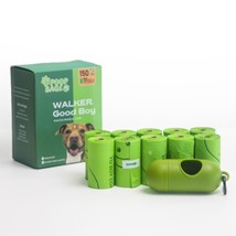 Biodegradable Corn Starch Dog Poop Bags - Eco-Friendly, Compostable, Lea... - £17.25 GBP