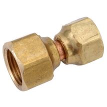 Anderson Metals 5/8 in. Female Flare 1/2 in. D Female Flare Brass Swivel... - $44.95