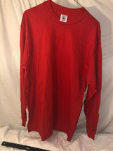 NWOTs Marine Style Red Delta Pro- Weight Long Sleeve Shirt 100% Cotton XLarge - £12.16 GBP