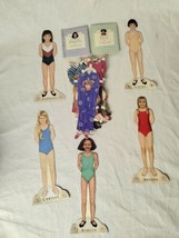 American Girl Magazine Paper Dolls and Outfits Set Of 5 Vintage 1990’s - £17.80 GBP