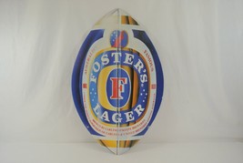 Foster&#39;s Lager Rugby Shaped Cardboard Sign Australia&#39;s Famous Beer 15 x ... - £34.88 GBP