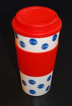 NBA Detroit Pistons 16 oz Hot/Cold Plastic Tumbler Travel Cup + Lid Coff... - $5.65