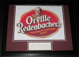 Orville Redenbacher Popcorn King Signed Framed 11x14 Photo Poster Display - £77.97 GBP