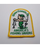 Vintage Water Gremlin Company Fishing Sinkers Uniform Jacket 4&quot;x3&quot; Patch - £19.68 GBP