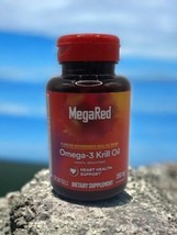 MegaRed  350mg Omega-3s Krill Oil 120 Softgels Exp 06/2025 - $22.76