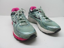 Brooks  Pink And Teal Green Athletic Running Shoes Womens Size US 10 B - £25.57 GBP