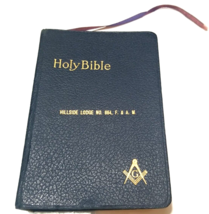 1946 Freemason Masonic Edition Holy Bible Hillside Lodge #864 Copyright 1928 - £23.32 GBP