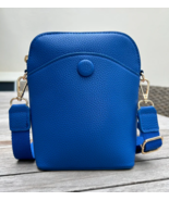 Dorado Style Pebble Crossbody Bag Blue - $12.21 CAD