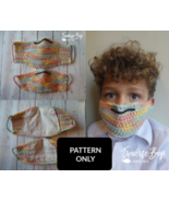 PATTERN ONLY DIY crochet face mask PATTERN ONLY Quick Simple Easy - $147.86 MXN