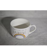 Pfaltzgraff-WHEN IT RAINS LOOK FOR RAINBOWS-Large Tea Coffee Mug - $14.92