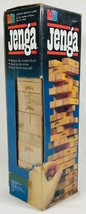 Classic 1986 Jenga Wood Block Game Milton Bradley 54 Pieces Vintage Classic - $12.95