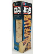 Classic 1986 Jenga Wood Block Game Milton Bradley 54 Pieces Vintage Classic - £10.18 GBP