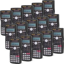 Black (10 Pcs.) 2 Line Engineering Scientific Calculator Function Calcul... - £34.70 GBP
