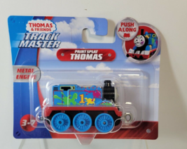 Thomas &amp; Friends Track Master - Push Along Paint Splat Thomas - Metal Engine - £8.16 GBP