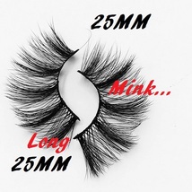 3 Pack - Hot 2 Pair Cute Double Mink Eyelashes 25mm Web Lashes  - $23.00