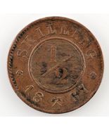 1867 Norway 1/2 Skilling (XF) Extra Fine Condition - €31,07 EUR