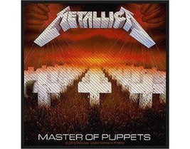 Metallica Master Of Puppets - 2013 - Woven Sew On Patch Official Merchandise - £3.93 GBP