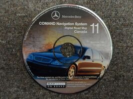 2002 Mercedes Benz COMAND NAV System Canada Digital Road Map CD#11 OEM DEAL - $11.87
