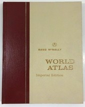 World Atlas - Imperial Edition by Rand McNally 294pgs Hardcover huge 10x... - $24.00