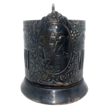 RARO portabicchieri sovietico Melchior Podstakannik 30° anniversario del... - $664.09 MXN