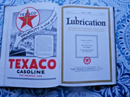 1925 Lubbrication Vol. Ii By The Texaco Company 12 Monthly Issues In The Book - £21.57 GBP
