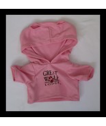 Great Wolf Lodge Pink Hoodie Shirt for 16-18&quot; dolls or bears - $238.84 MXN