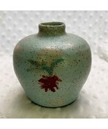 Vintage Handcrafted Matte Two-Tone (Light Blue/Gray) Speckled Stoneware ... - $20.47 CAD