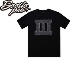 Jordan Mens Numerals 3 Tee Color:Black Size:Medium - £39.53 GBP