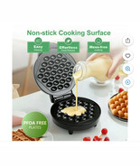 CACHOO CACHOO Bubble Waffle Maker- Electric Non Stick Hong Kong Egg Waff... - $31.90 CAD