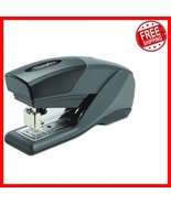 Compact Ergonomic Stapler in Orange/Gray - 25-Sheet Capacity, Quiet Oper... - $35.79 CAD