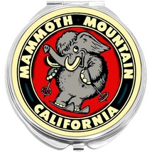 Mammoth Mountain California Vintage Compact with Mirrors - for Pocket or Purse - £9.45 GBP