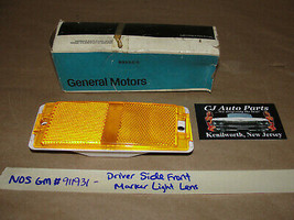 NOS GM 1973 OLDS DELTA 88, 98 LEFT DRIVER SIDE FRONT MARKER PARK LIGHT LENS - $64.34