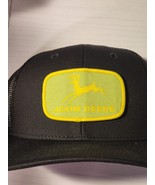 John Deere Patched Black Mesh Low Profile Snapback Trucker Hat - $515.31 MXN