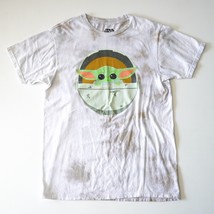 Disney Star Wars Baby Yoda Short Sleeve Tee Shirt Tie Dye T-Shirt Medium... - $11.30