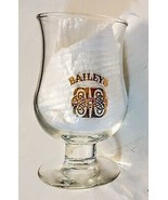 Baileys Irish Cream Cordial Shot Glass Gold Logo Footed Tulip Replacemen... - £6.04 GBP